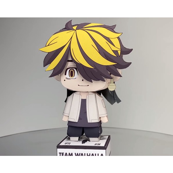 Chibi Kazutora Hanemiya Tokyo Revengers Papercraft