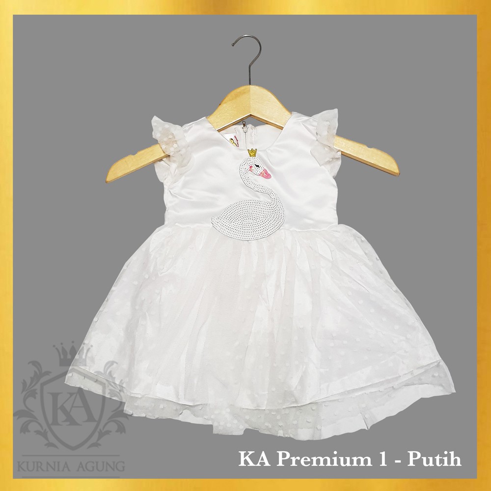 Baju Bayi Perempuan 0 - 18 Bulan Gaun Bayi Dress Bayi  Baju Pesta Anti Panas Premium 1