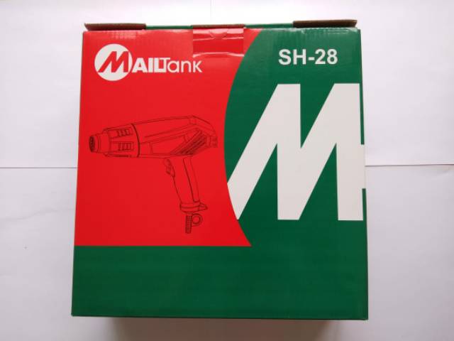 HOTGUN HEAT GUN MAILTANK SH28 / MESIN PEMANAS MENGELUPAS CAT STIKER SABLON