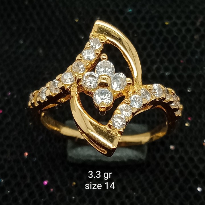 Cincin Emas 17 K - 3.3 gr Kadar 750 - 2243