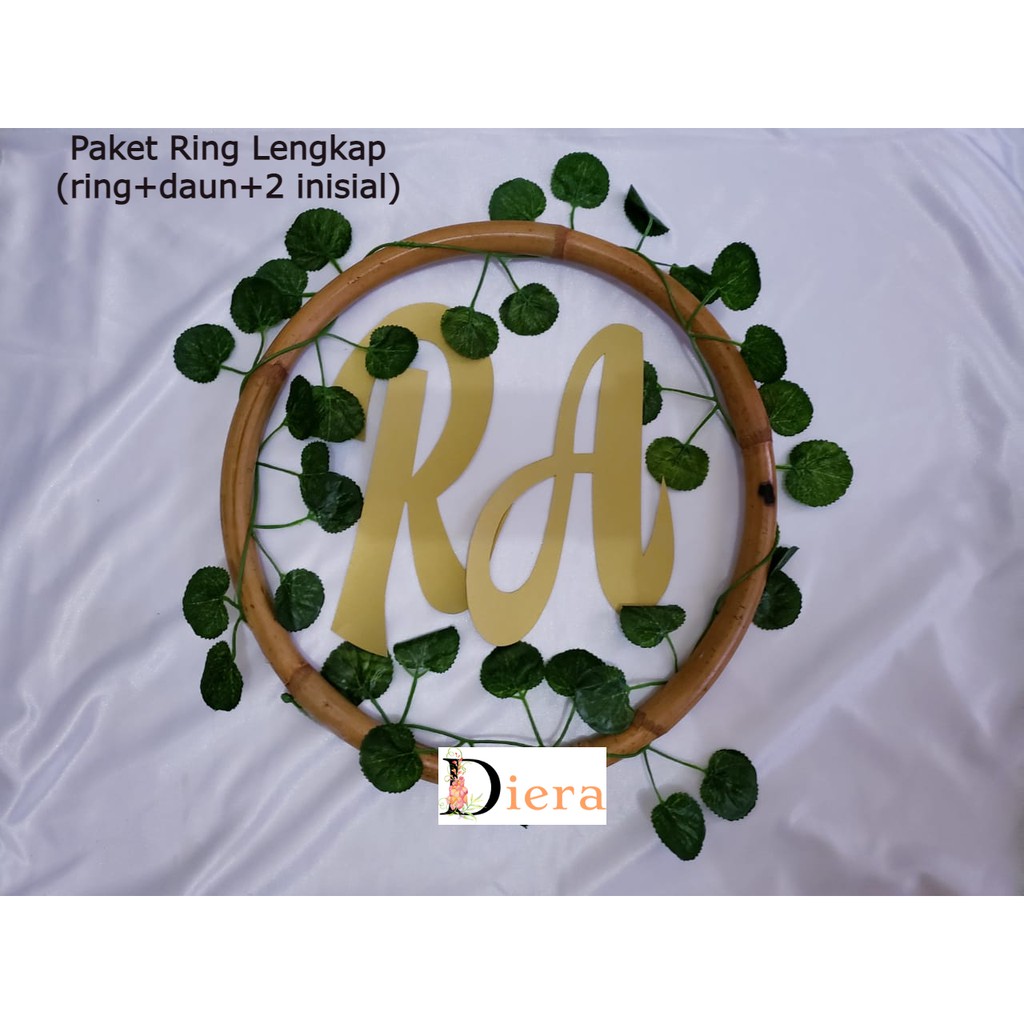 Lingkaran pelengkap dekorasi, lamaran, wedding, aqiqah, hiasan dekorasi