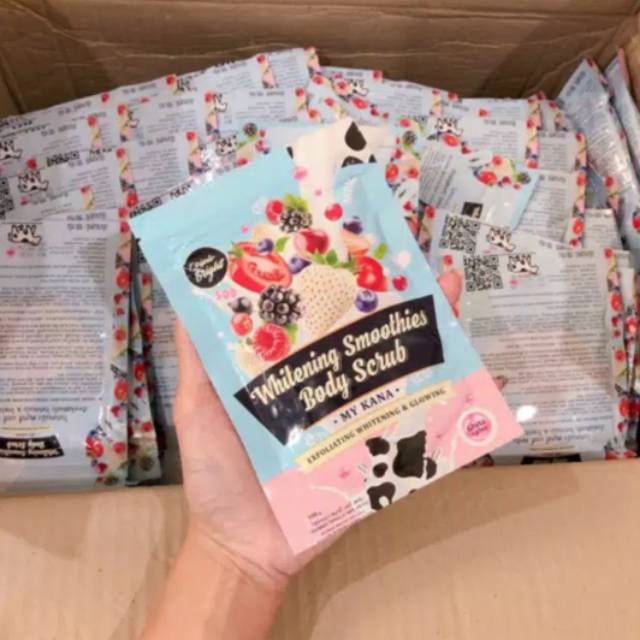 Whitening body scrub My kana