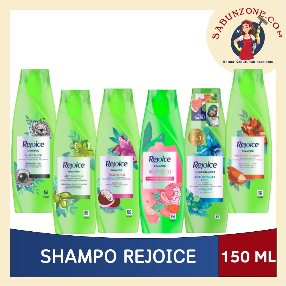 Jual Shampoo Rejoice 3 In 1 Rich Soft Smooth Sampo Rambut Halus Lembut Anti Ketombe Hijab 8886