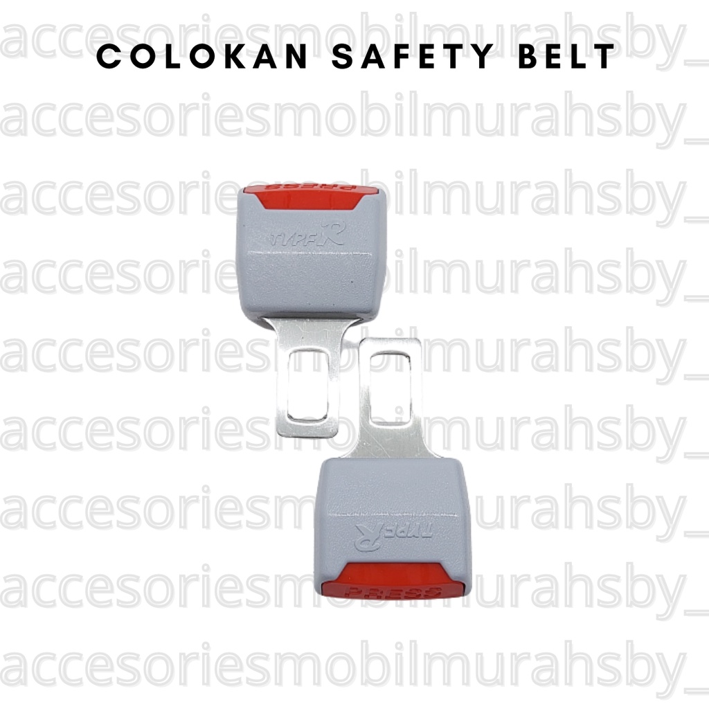 Colokan Safety Belt / Sabuk Pengaman isi 2 pcs mobil universal