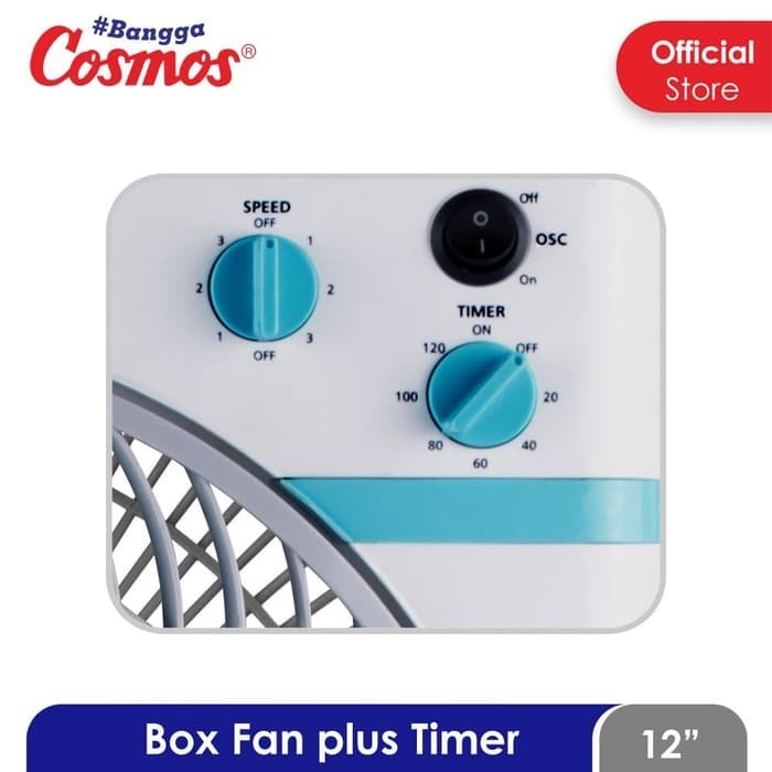 COSMOS Kipas Angin Box Fan 12&quot; 12 BFE Twino - Garansi 1 Tahun