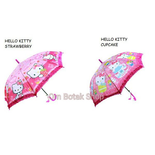 

Payung Karakter Anak Hello Kitty Sanrio . Hadiah Gift