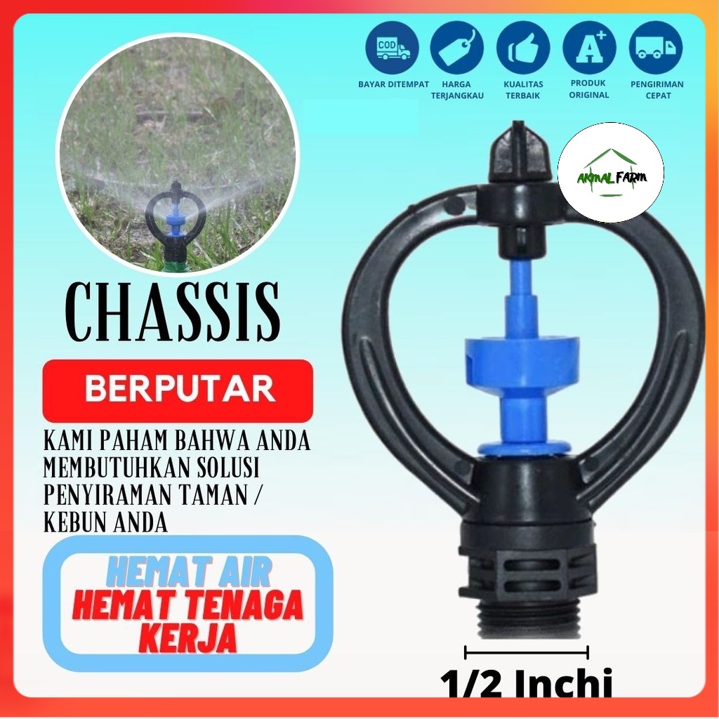 SPRINKLER RURI 360 KINCIR AIR SPRINGKLER BERKEBUN TAMAN
