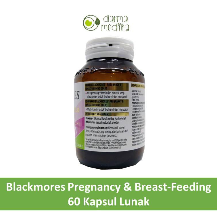 Blackmores Pregnancy and Breastfeeding Gold 60 kapsul lunak