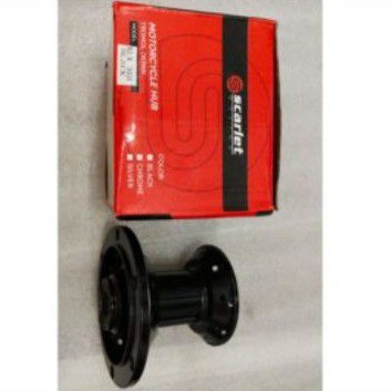 TROMOL KLX 150  D TRACKER H36 DEPAN DOUBLE BEARING HITAM BLACK SCARLET