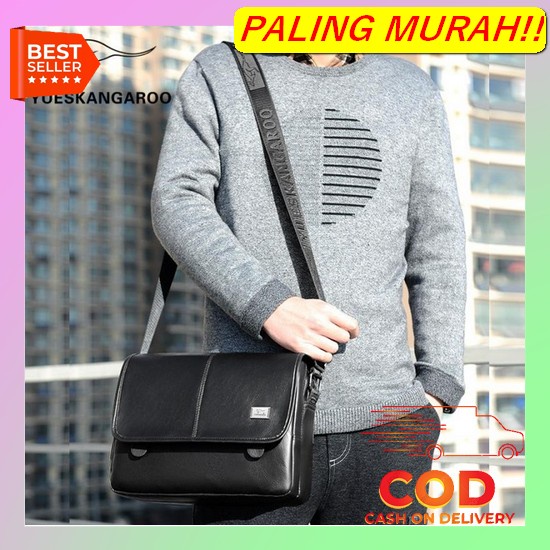 Tas Slempang Pria Selempang Pria Anti Air 2022 Terlaris Tas Selempang  Tas Selempang Kulit Pria Mess