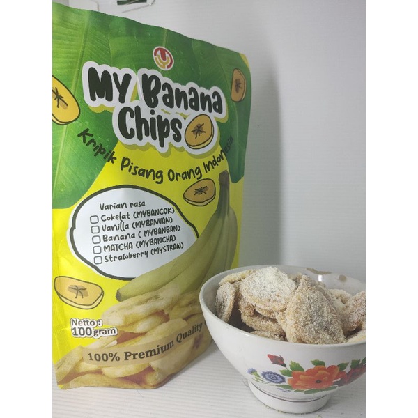 

MY BANANA CHIPS (Vanilla)