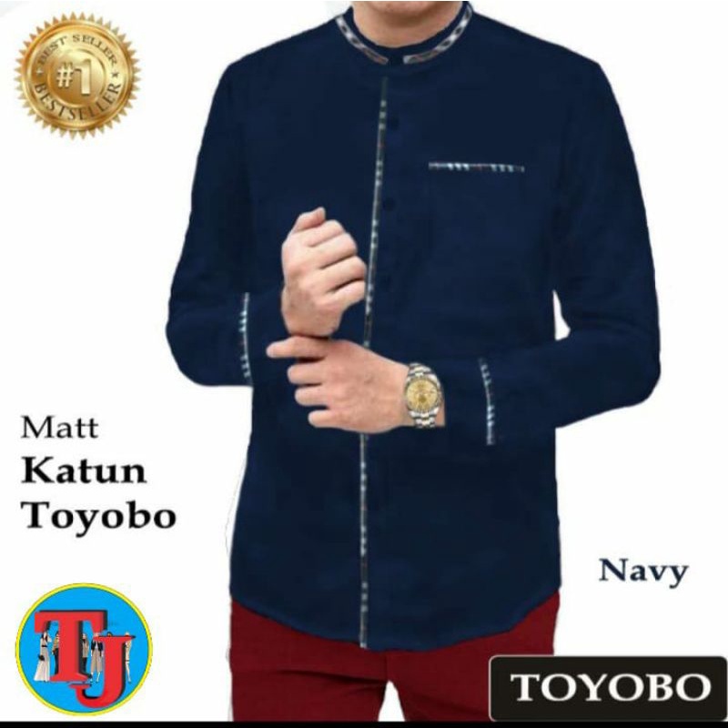 TJ BAJU KEMEJA KOKO LENGAN PANJANG