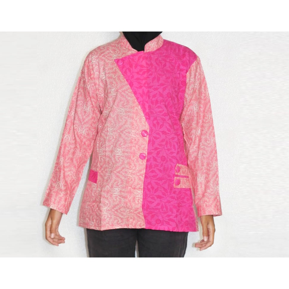 Blouse Batik Wanita I Blus Batik I Blus Kerja Wanita Batik Alka