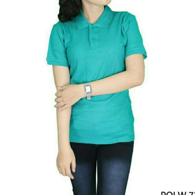 Kaos Kerah spandek premium wanita