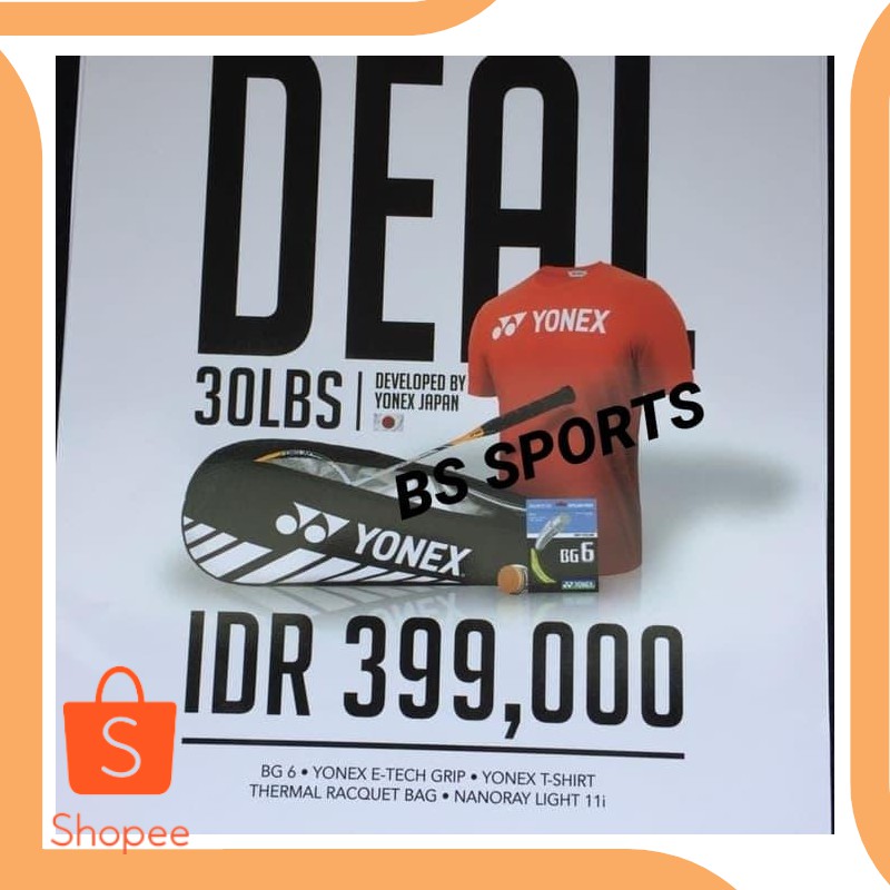 Dijual limited RAKET BADMINTON RAKET YONEX NANORAY LIGHT 11i ORIGINAL 19DEZ Berkualitas