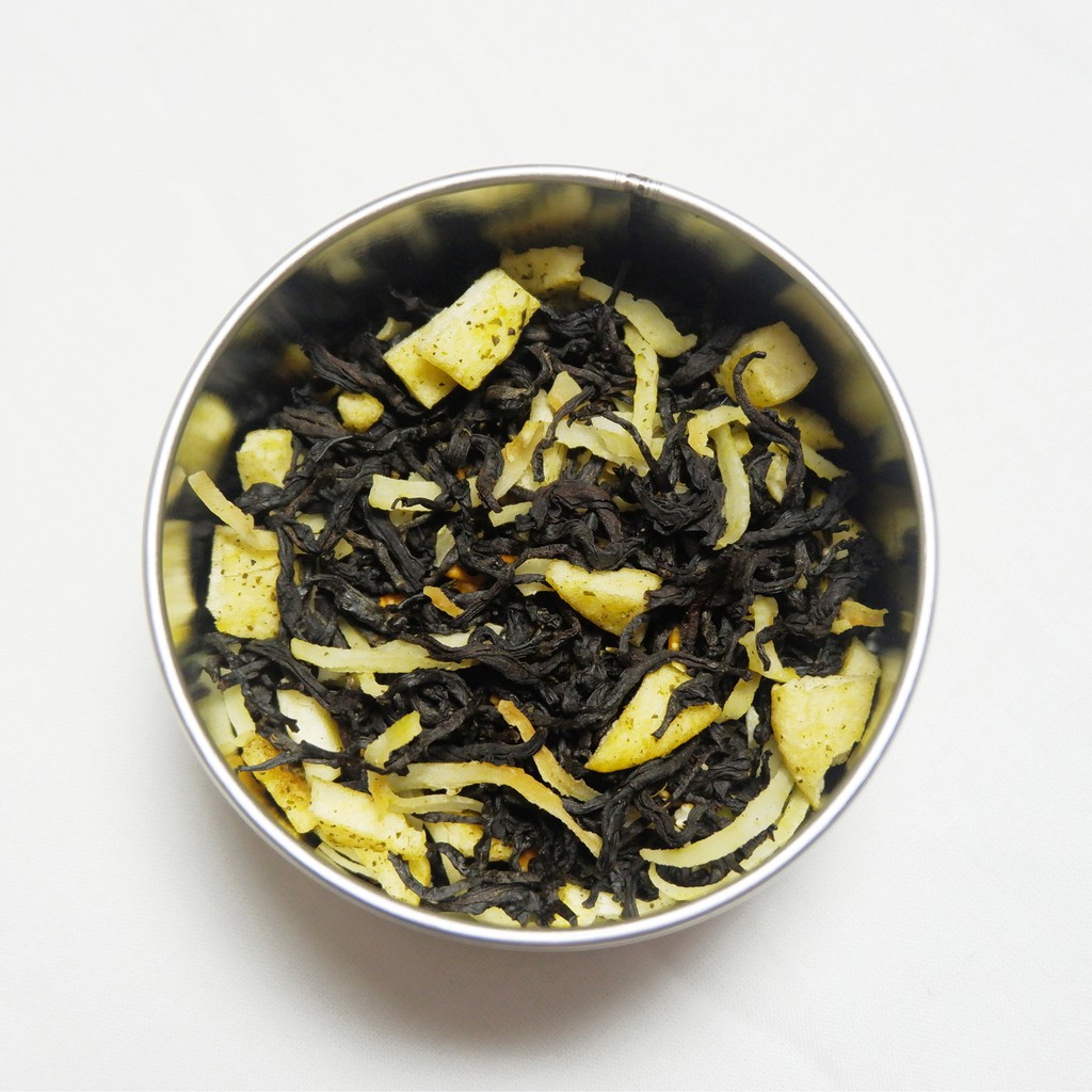 

Genmaicha Mapple - Genmaicha, Black Tea, Mango, Apple, Coconut 30gr