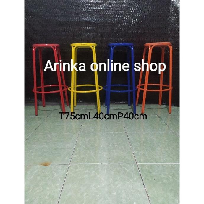 KURSI TINGGI 75CM KURSI BAR KURSI CONTER KURSI BAKSO 75CM B5464EDEW