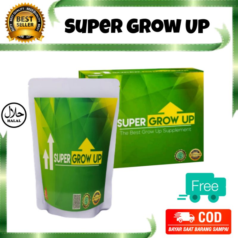 

H7 SUPER GROW UP PENINGGI BADAN KALSIUM ZINC SUSU PENINGGI