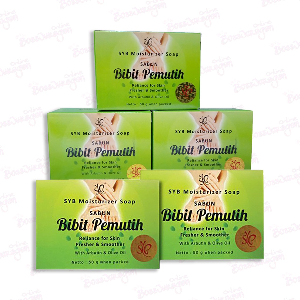 (BOSS) [SYB] Sabun Bibit Pemutih / Bibit Pemutih Soap BPOM