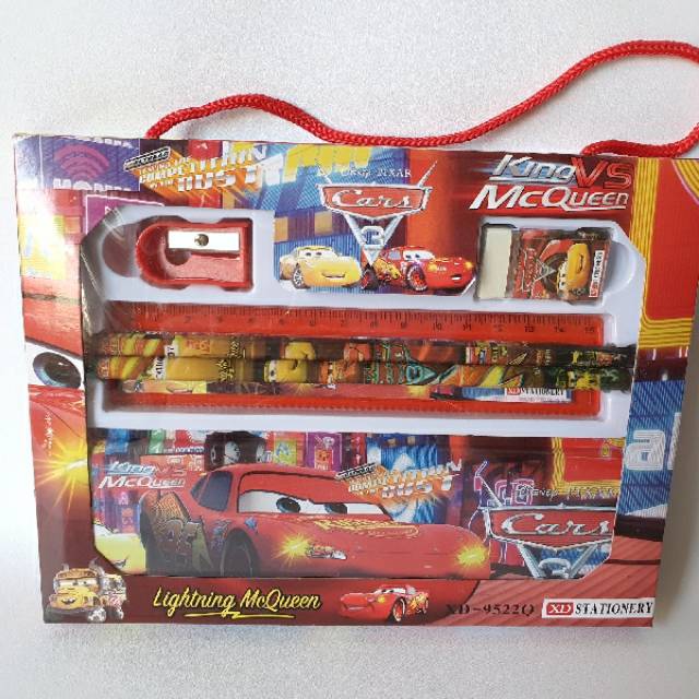 

Stationery Set 6 in 1 Pencil Box Alat Anak