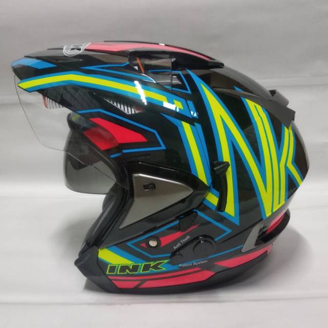 INK T MAX MOTIF #1 BLACK/YELLOW FLUO/RED FLUO