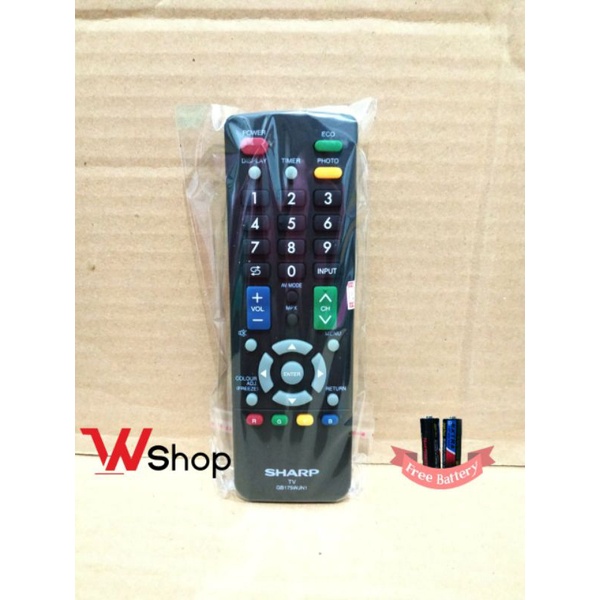 REMOT REMOTE TV LCD LED SMART TV SHARP ORIGINAL 100%