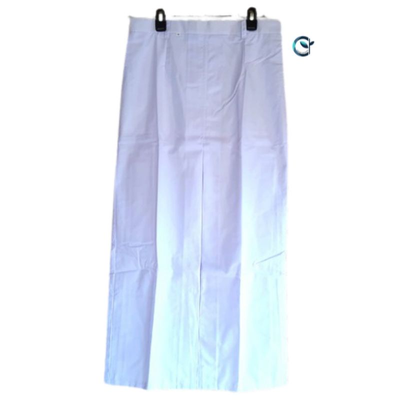 Seragam Sekolah SMA Rok Span Putih Panjang Bahan Premium Kualitas Lebih Baik | Rok Span Putih SMA