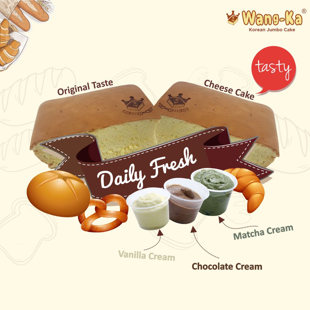 

PAKET CHEESE DAN ORIGINAL CAKE MADE IN KOREA