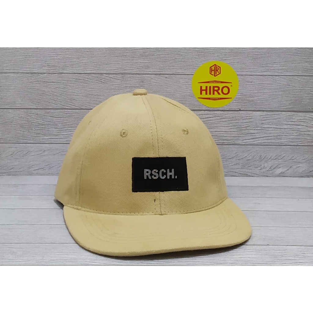 [COD]Topi Distro Pria/Topi Snapback Bordir RSCH New Model/Topi Distro Keren