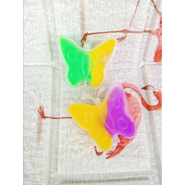 SLIME KARAKTER KUPU-KUPU/PER PCS