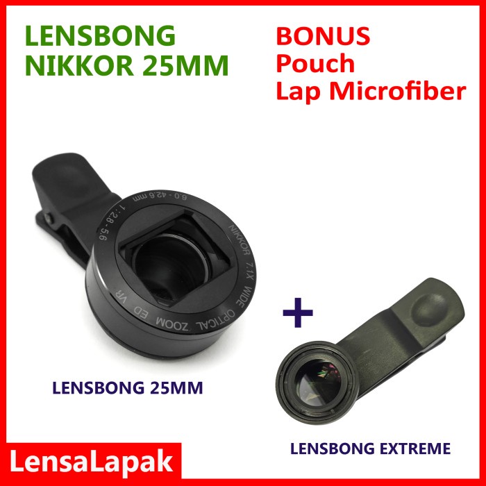 {SuheStore} Lensbong Macro Prosumer Minolta 45mm - Lensa Smartphone Handphone HP Murah