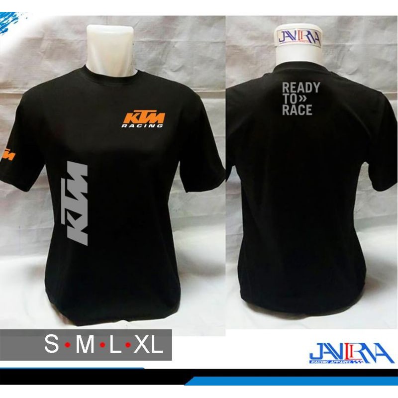 kaos supermoto tshirt racing ktm ready to race motogp