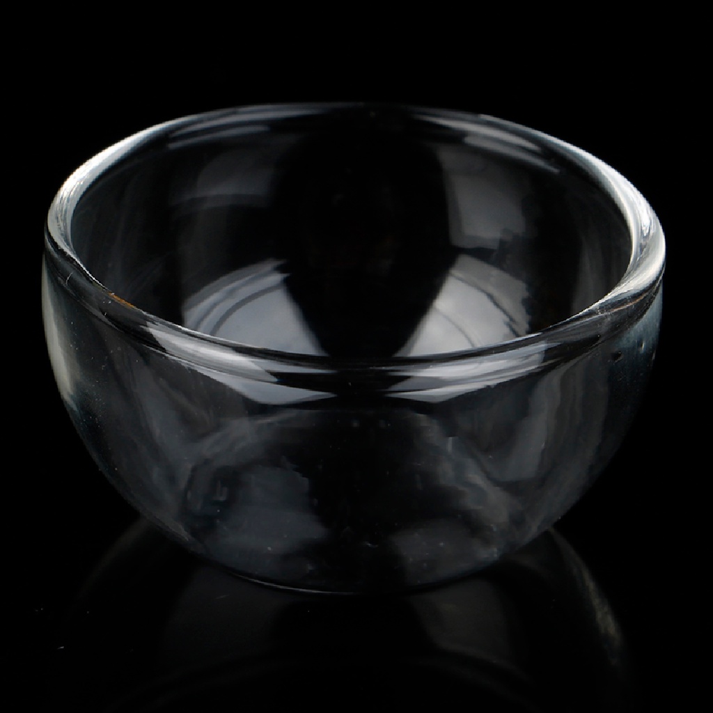 【beautifulhome12.id】 1/12 Dollhouse Miniature Accessories glass Soup Plate Simulation Dish Toy .