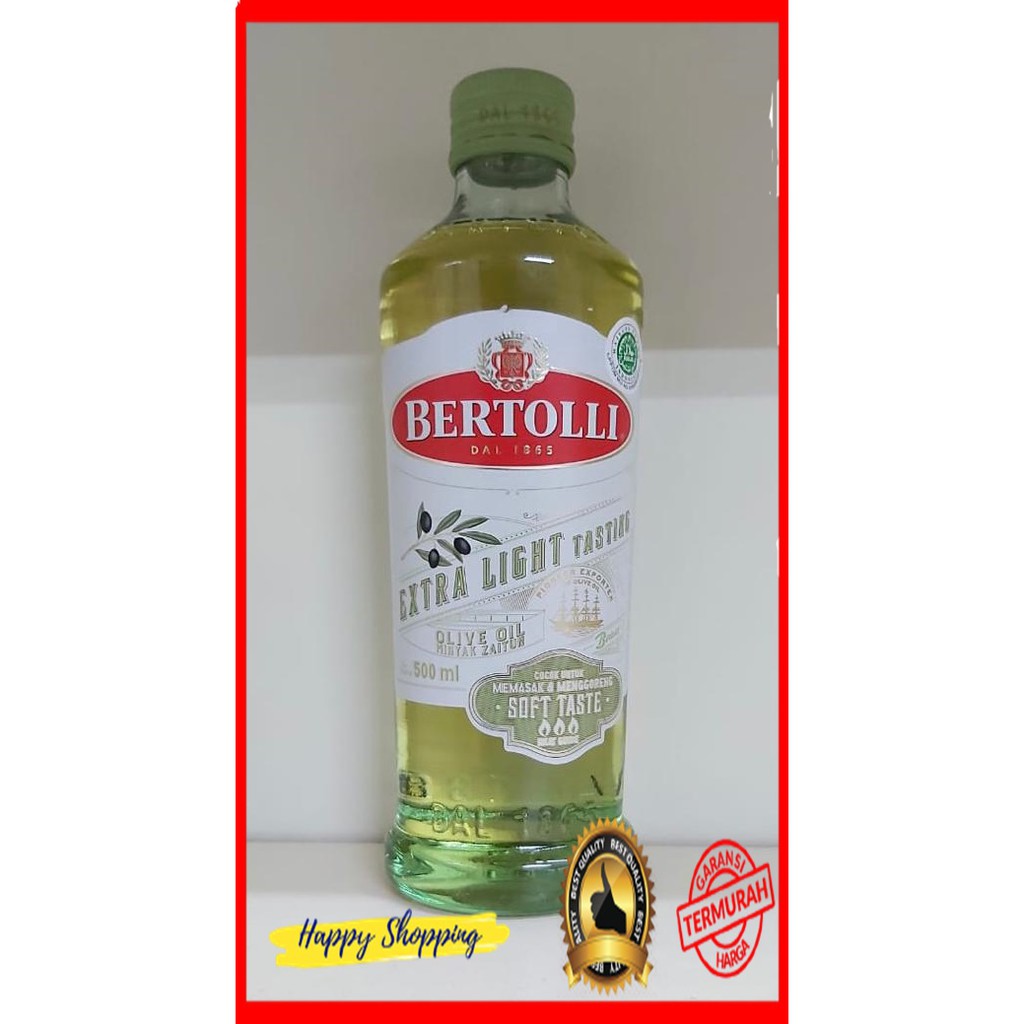 

Bertolli Extra Light Olive Oil - Minyak Zaitun 500ml