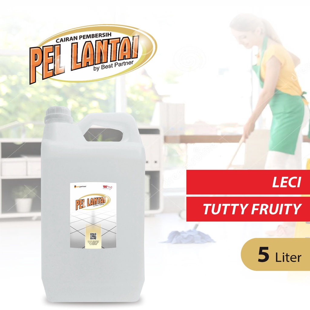 Pembersih Lantai Super Pel Wangi 5 Liter / Cairan Pembersih Lantai Aroma Wangi 5 Liter Jerigen