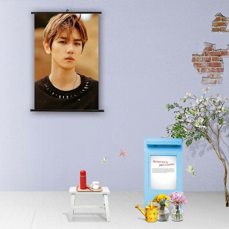 

( BTS ) Yo Yo Store Lukisan Desain KPOP EXO ablum Don't Mess Up My Tempo, Model Digantung