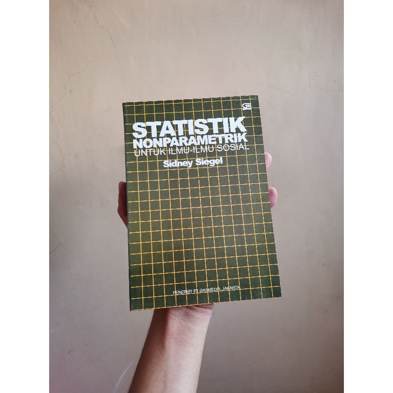 Jual Statistik Non Parametrik Sidney Siegel | Shopee Indonesia