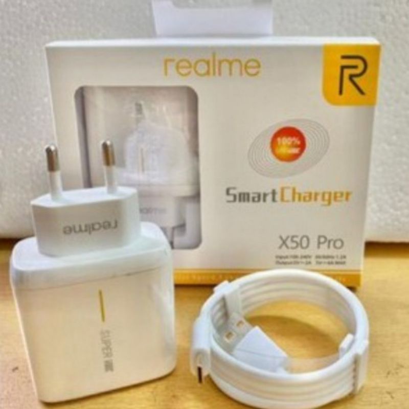 TRAVEL CHARGER TC REALME X50 PRO FAST CHARGING TYPE C