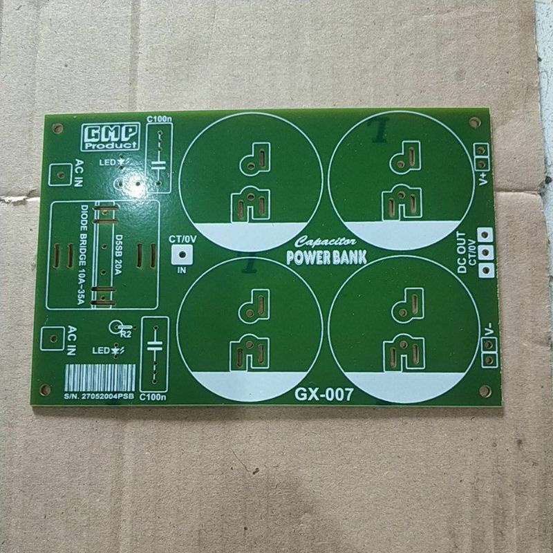 PCB Elco power 4 elco / PCB psu 4 elco / Pcb capasitor 4pcs Power bank