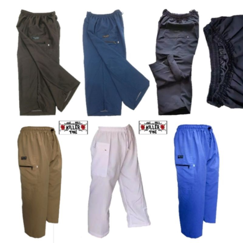 Celana Sirwal Pangsi Putih.Celana Haji Umroh