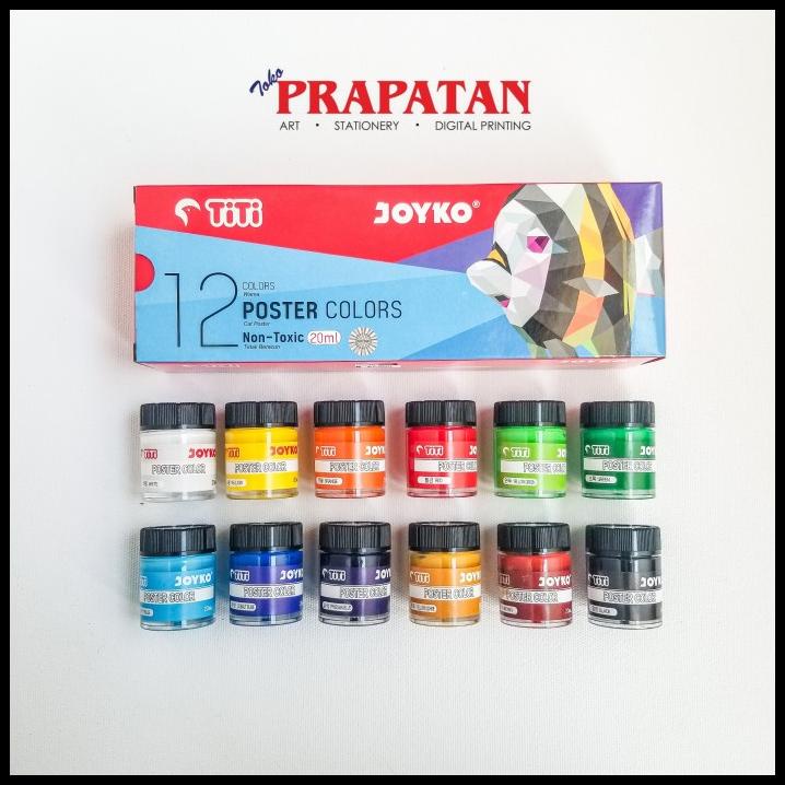 

Cat Poster Titi / Poster Color 12 Warna 20Ml