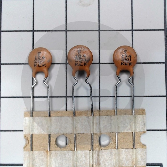 Kapasitor Keramik 100nF 25V 104 KCK