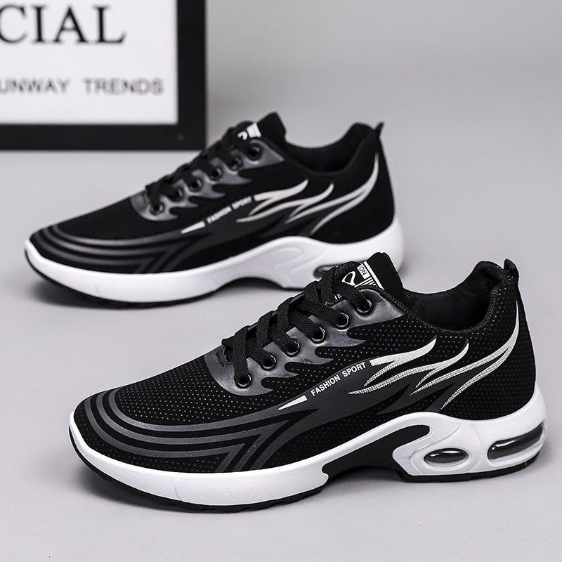 Sepatu Sneakers Pria Sporty Casual Sepatu Sport Fashion Api