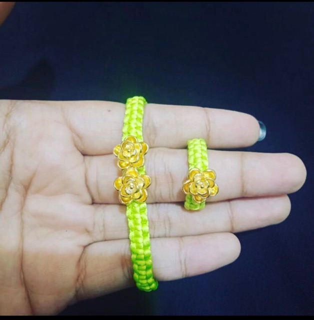 Gelang satu set dg cicin