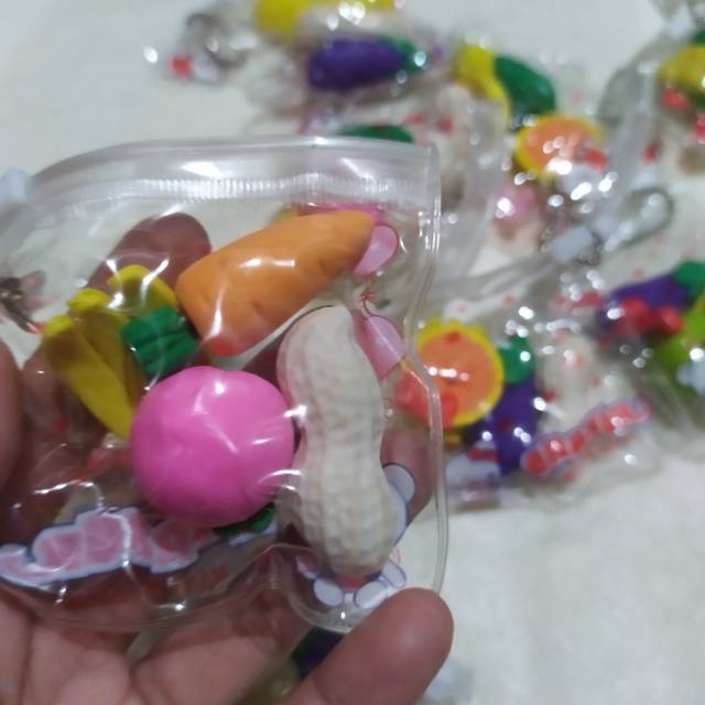 

PENGHAPUS PENSIL KARAKTER ERASER PENSIL SOUVENIR PENGHAPUS BUAH PENGHAPUS MAKANAN LUCU