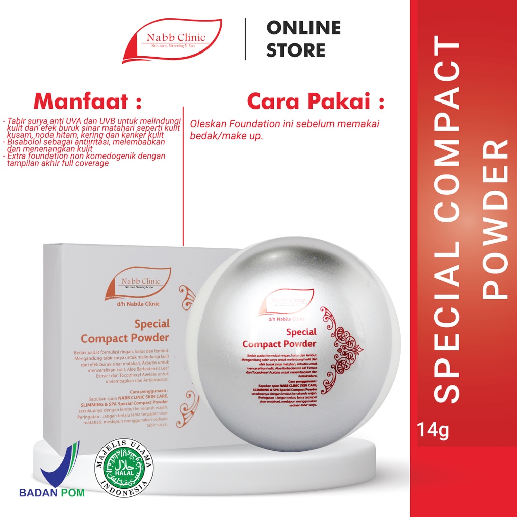 Bedak Padat Spesial / Special Compact Powder