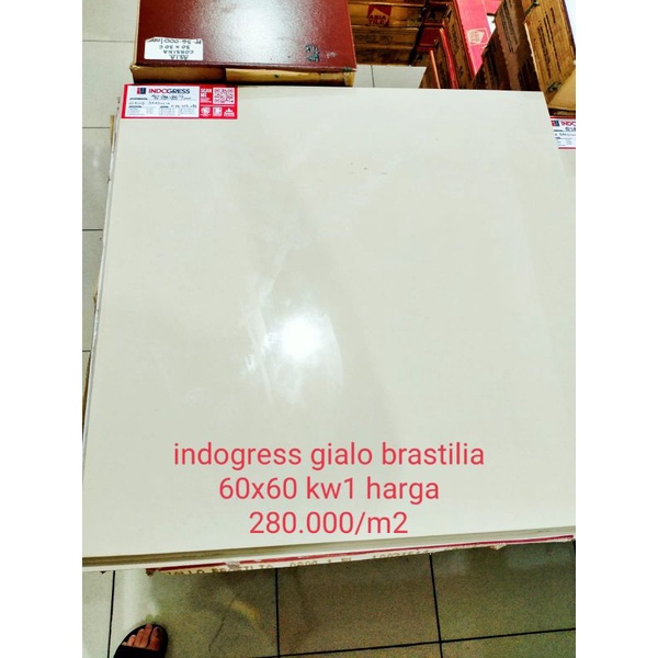 Granit Lantai Indogress Gialo Brastilia 60x60 KW1