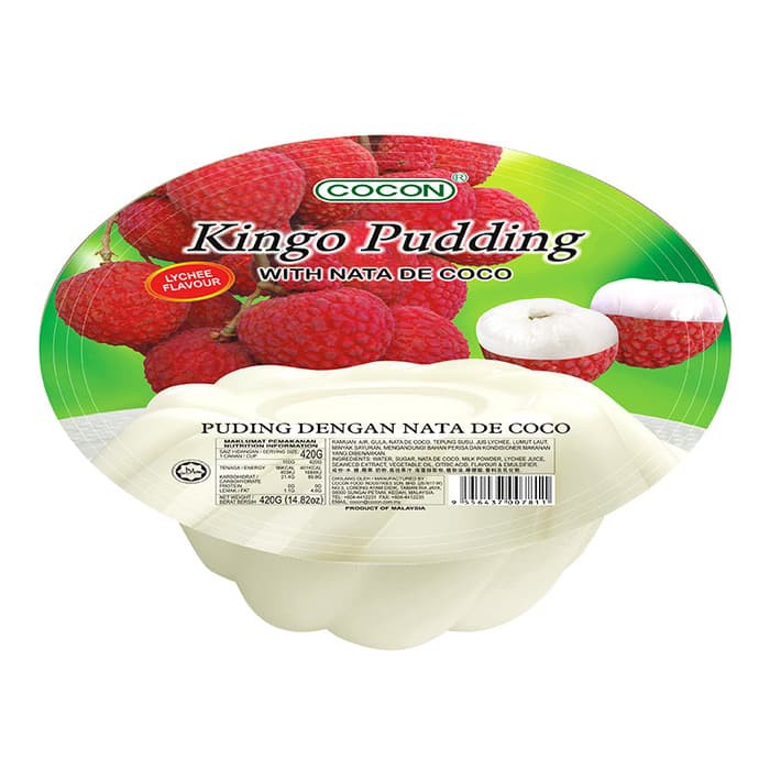 Cocon Kingo pudding rasa Leci / Puding / Leci