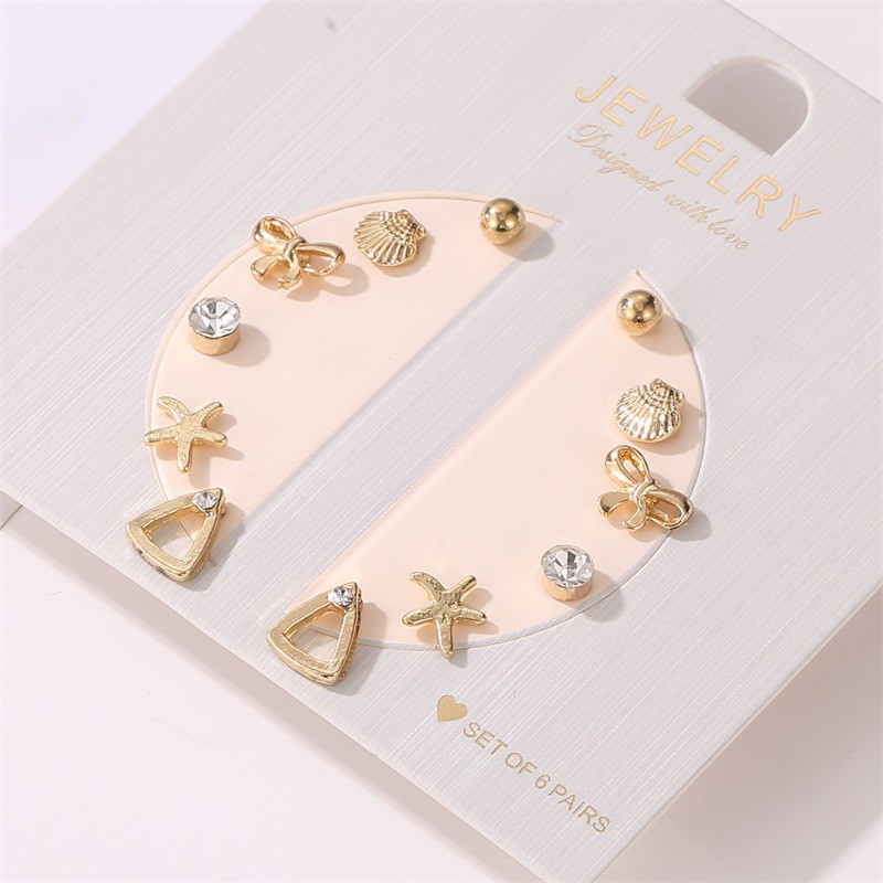 COD Set Anting Gaya Korea untuk Hadiah Natal/Desain Manusia salju Natal/Fashion Import Murah Antin