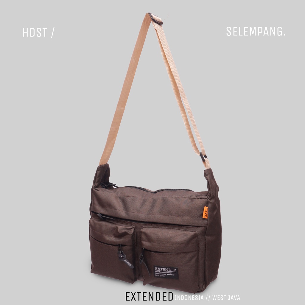 Tas Selempang Pria Slingbag Pouch Pria Premium Extended Arrow